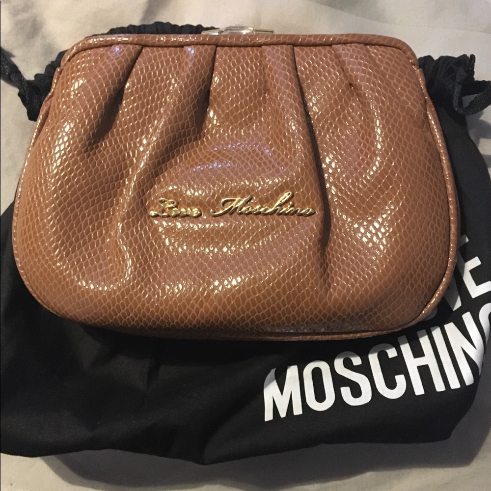 Love Moschino evening bag with dust bag